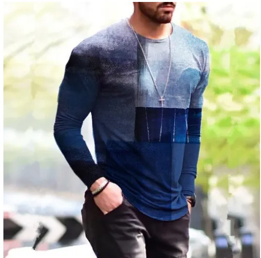 FASHION PRINTED LONG SLEEVED TEE