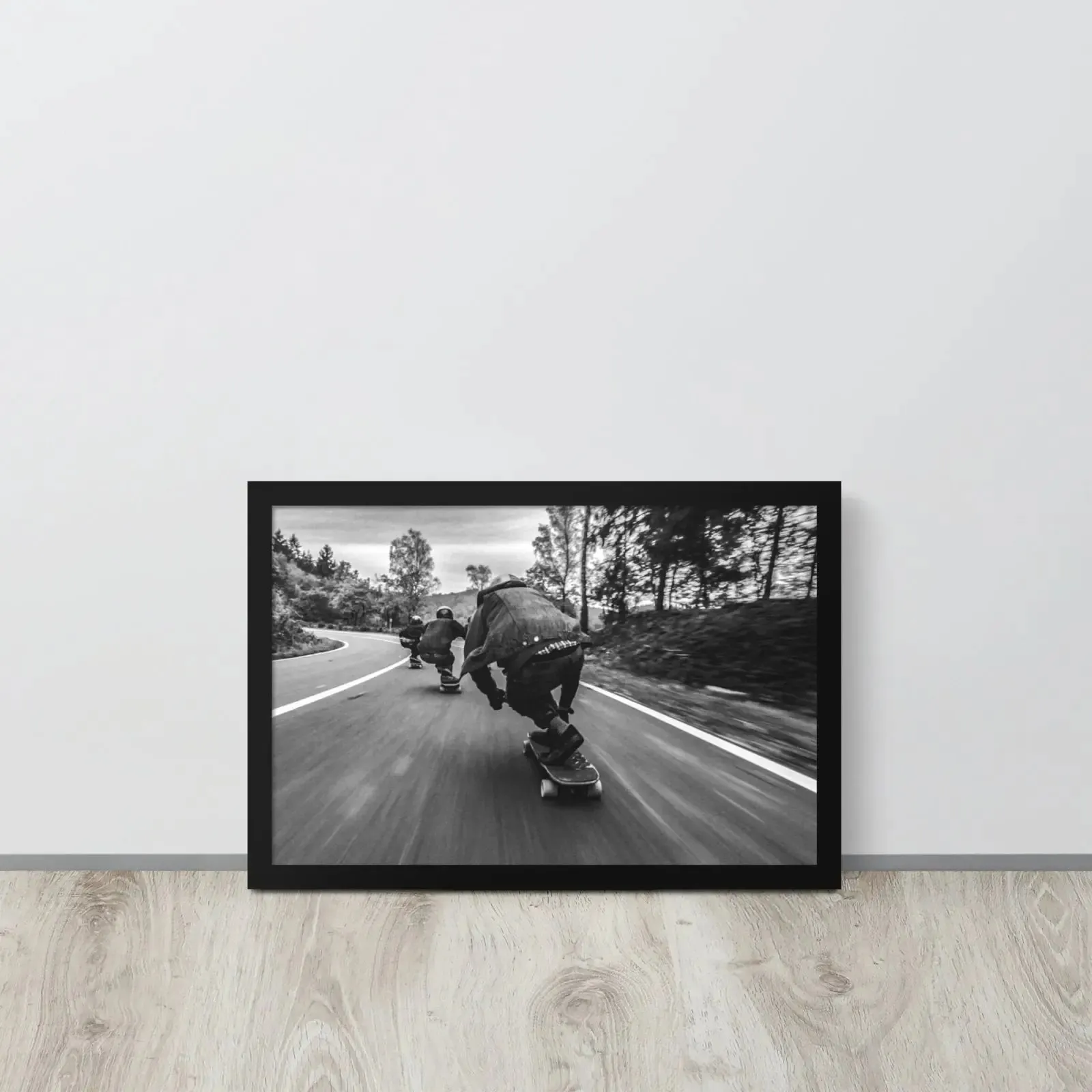Fast Lane: A Thrilling Framed Poster – Capturing the Rush of the Ride