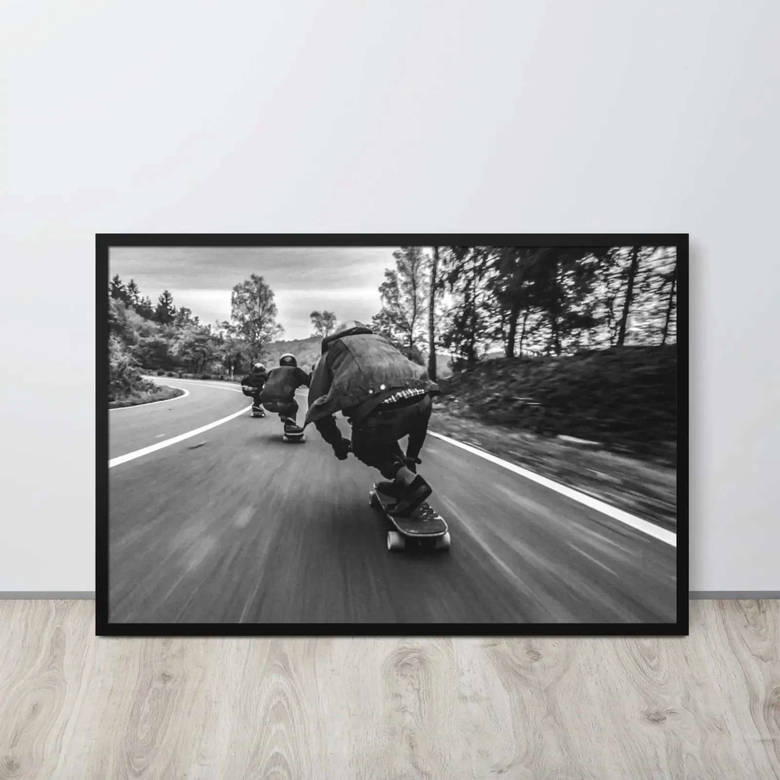 Fast Lane: A Thrilling Framed Poster – Capturing the Rush of the Ride