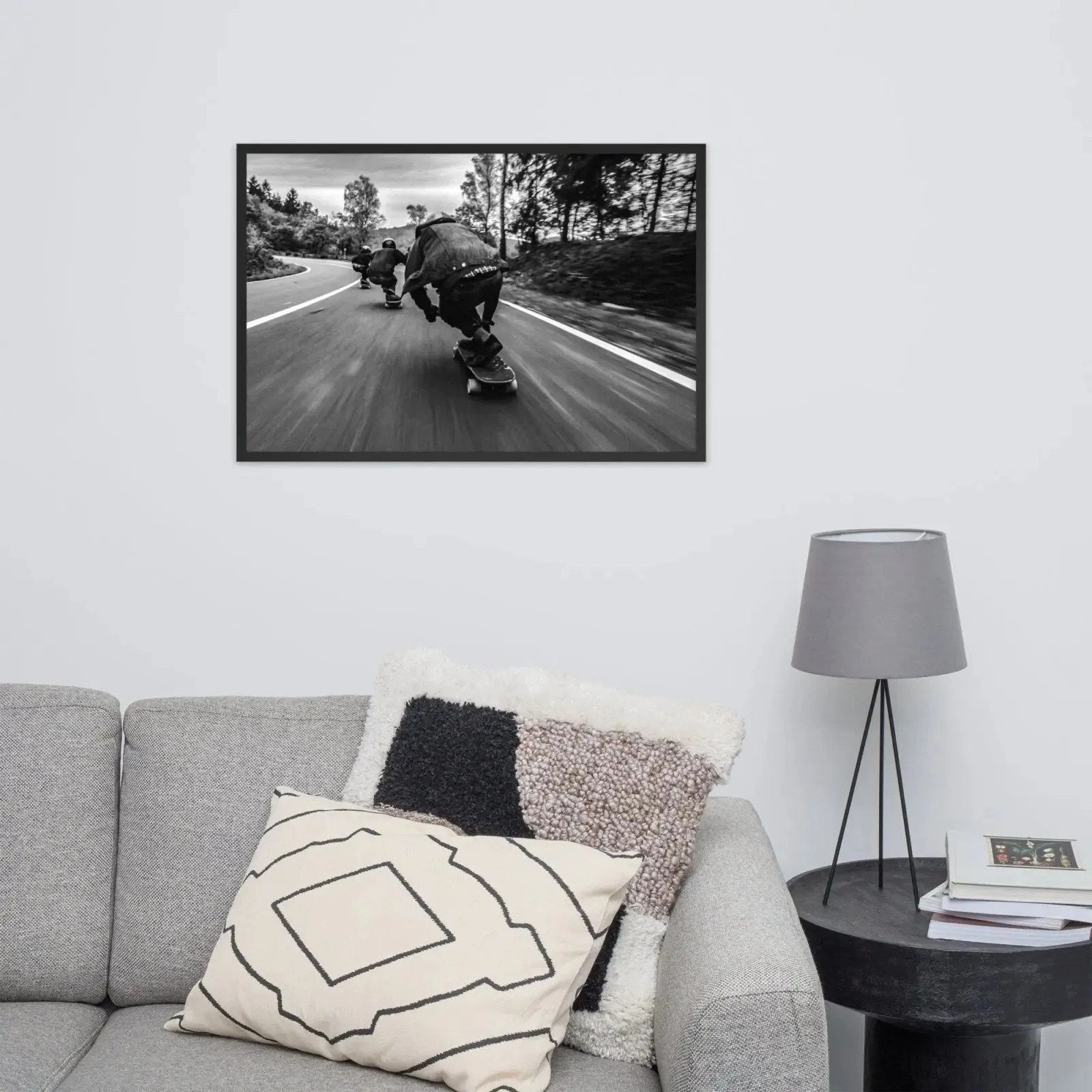 Fast Lane: A Thrilling Framed Poster – Capturing the Rush of the Ride