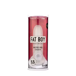 Fat Boy Micro Ribbed Sheath 5.5 inches - Clear