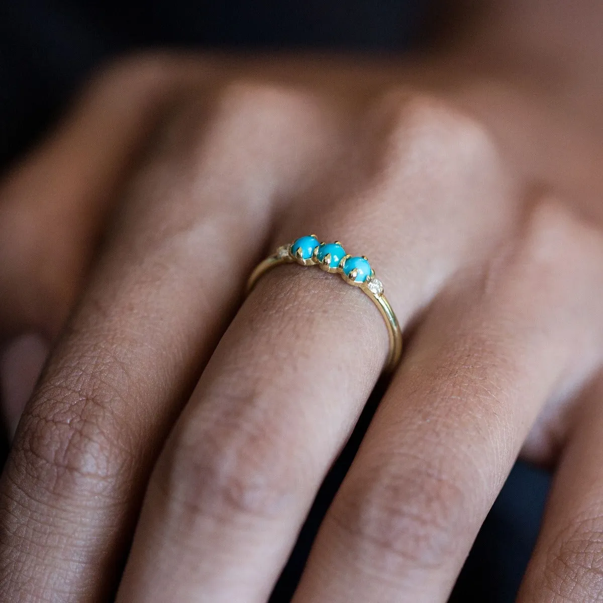 Felicia in Turquoise