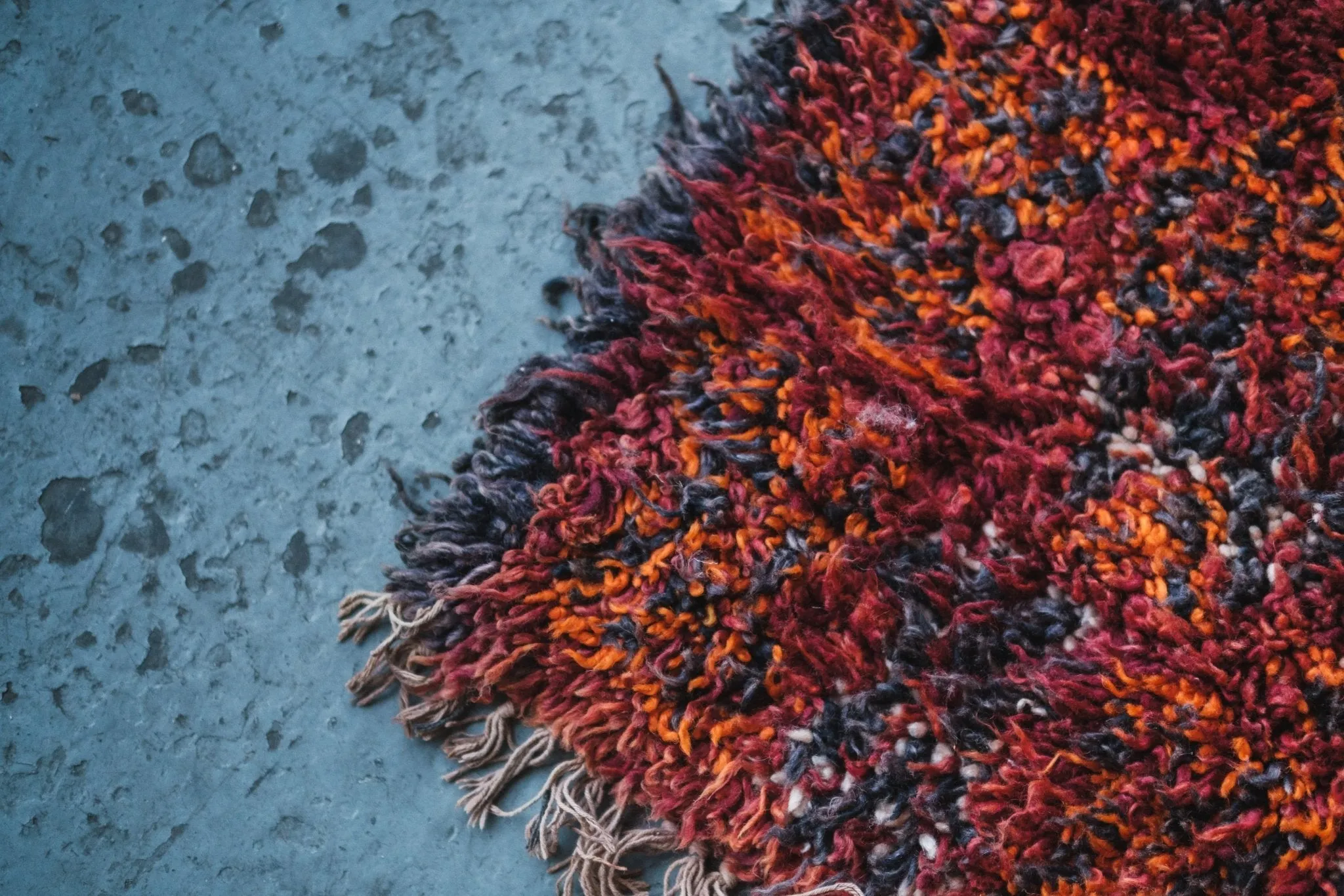 Firelight area rug