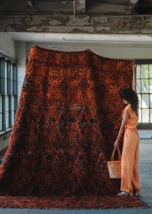 Firelight area rug