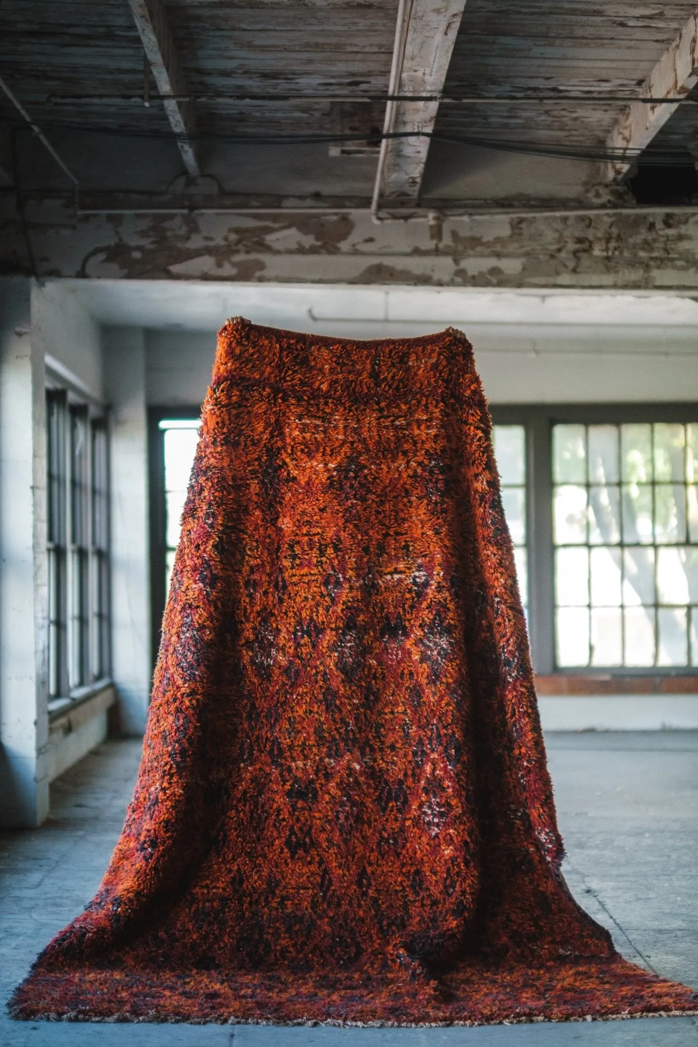 Firelight area rug