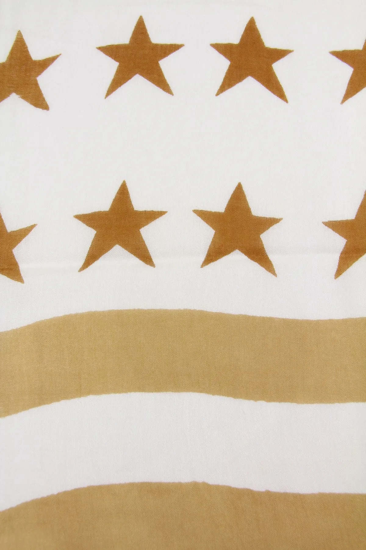 Flag Print Scarf
