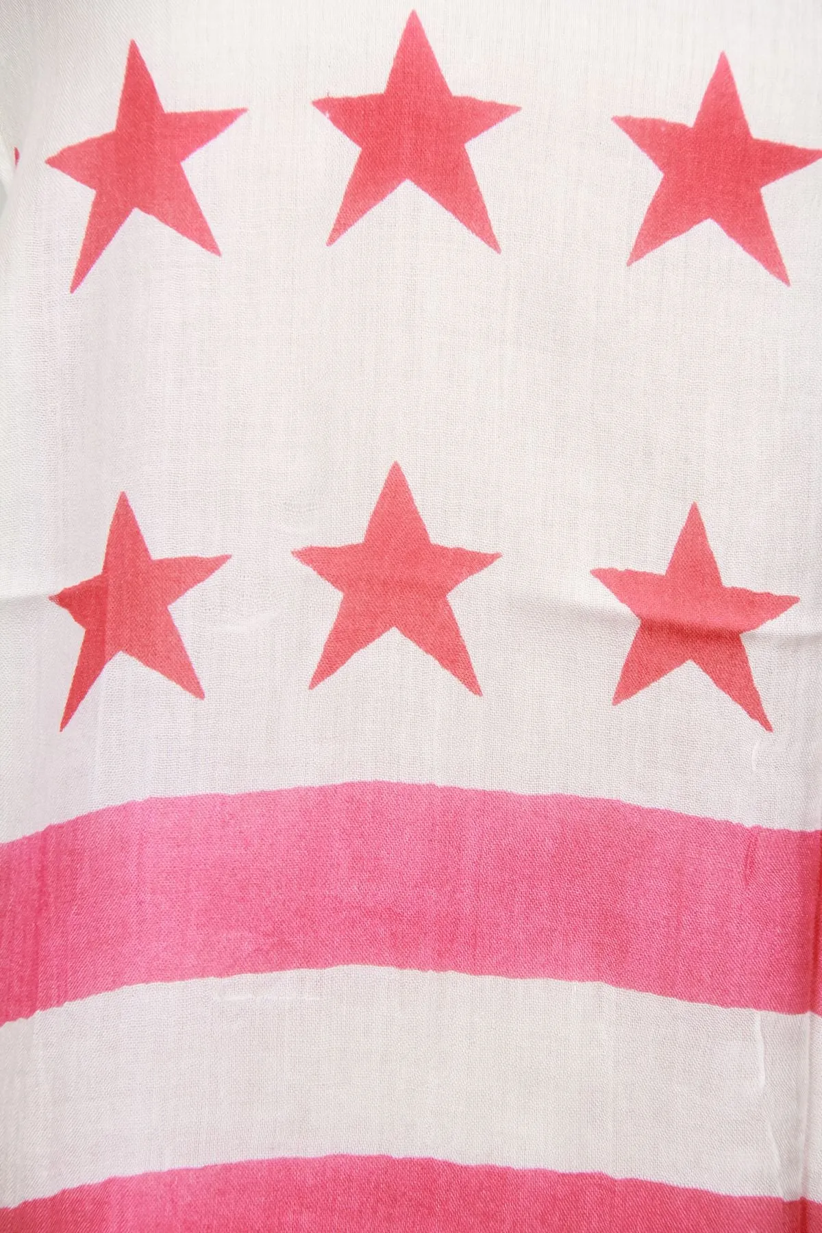 Flag Print Scarf