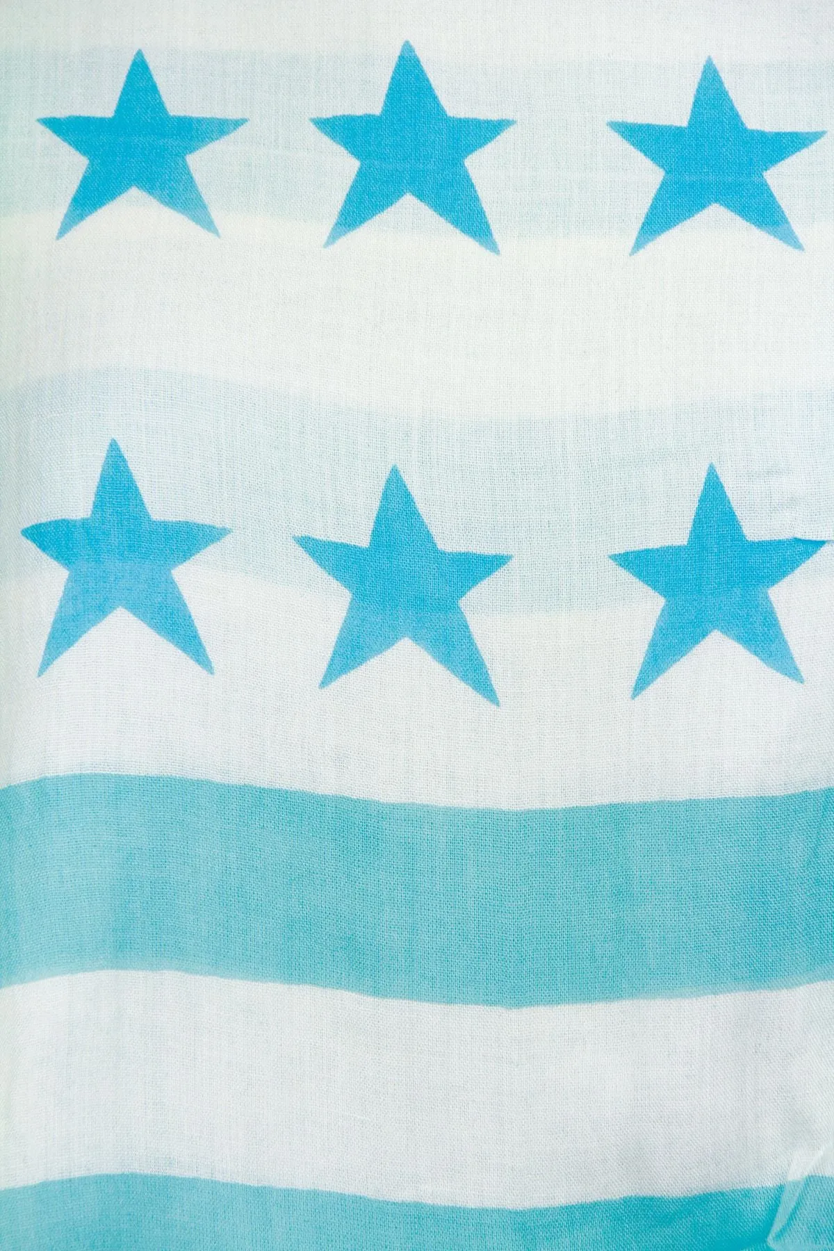 Flag Print Scarf