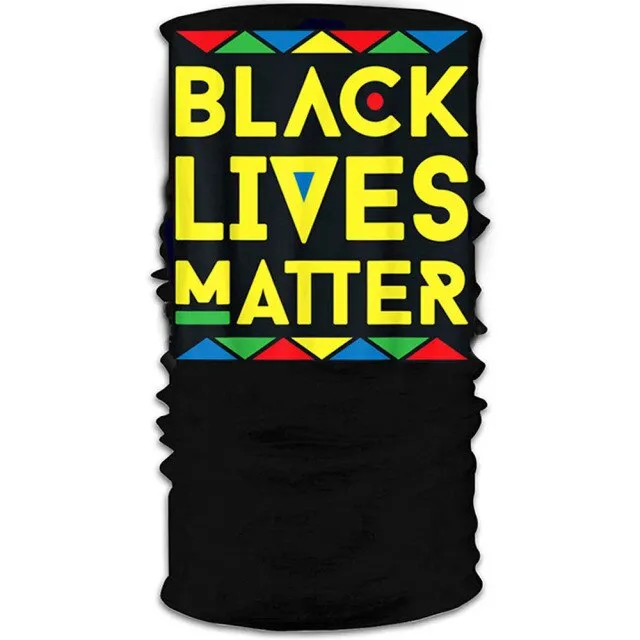 FS I Can't Breathe Face Cover Neck Scarf Outdoor Sun Protection George Floyd Black Lives Matter Motorcycle Bandana Headband