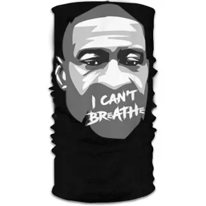 FS I Can't Breathe Face Cover Neck Scarf Outdoor Sun Protection George Floyd Black Lives Matter Motorcycle Bandana Headband