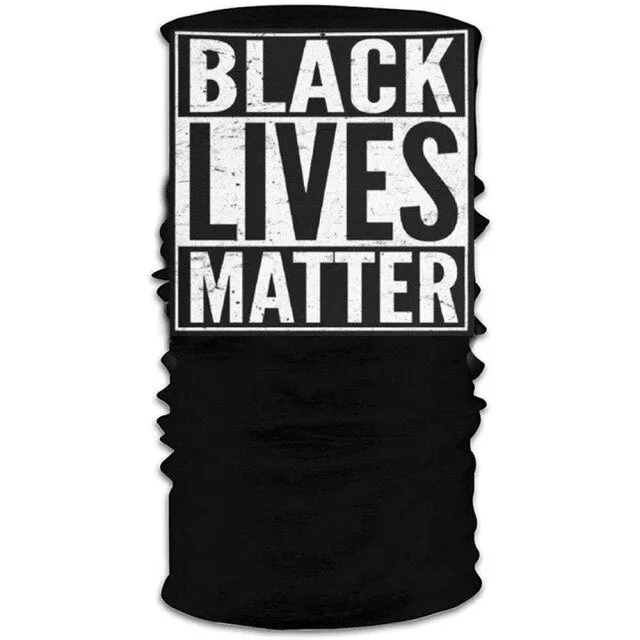 FS I Can't Breathe Face Cover Neck Scarf Outdoor Sun Protection George Floyd Black Lives Matter Motorcycle Bandana Headband