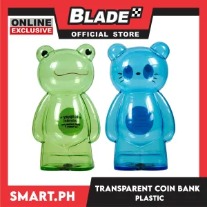 Gifts Coinbank Transparent AP0655/0728 (Assorted Character Designs)