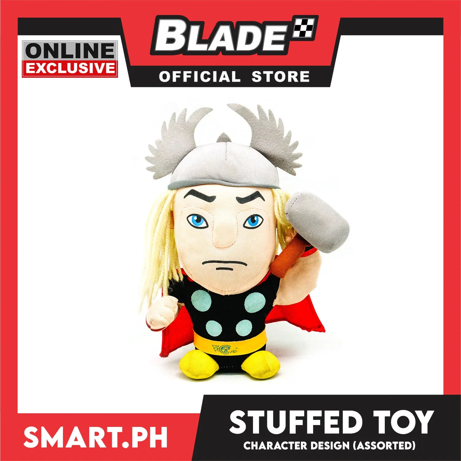 Gifts Stuffed Toy Character Design with Suction (Assorted Colors)