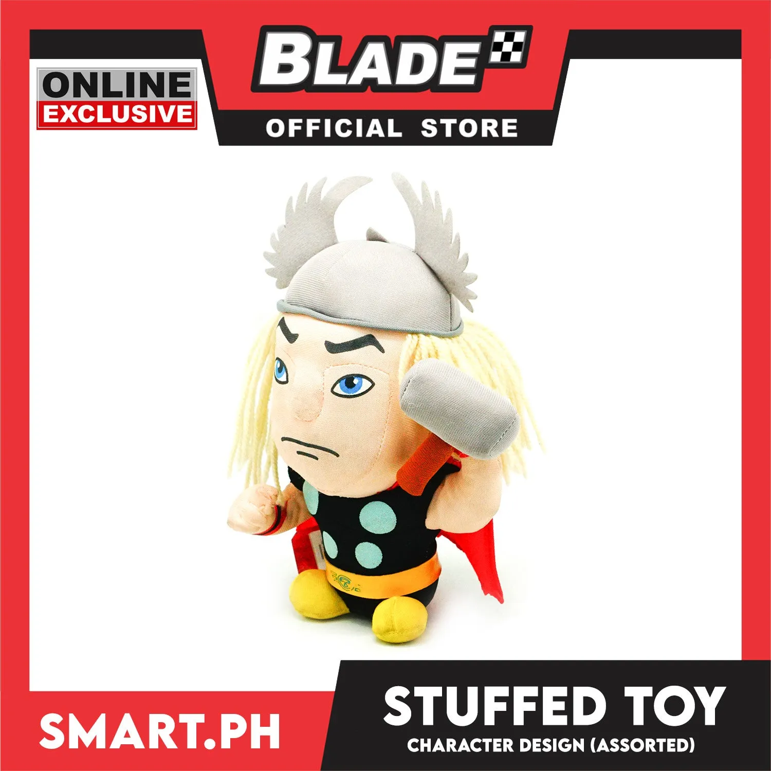 Gifts Stuffed Toy Character Design with Suction (Assorted Colors)
