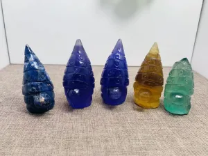 Gnomes, adorable and quirky, Fluorite and Sodalite FB3159
