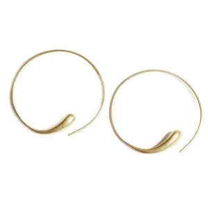 Gold Dash Hoops