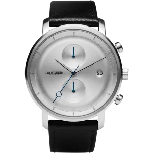 Golden Gate Chrono Leather Black Silver