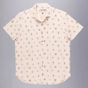 GOSSYPIUM ROCKET MEN'S BUTTON DOWN SHIRT