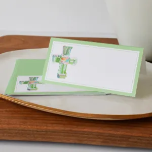 Green Cross Placecards