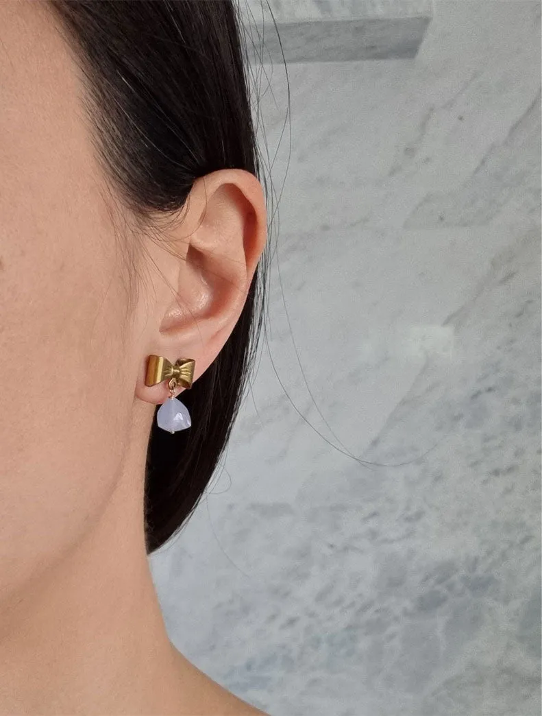 Gretel - petite blue earrings