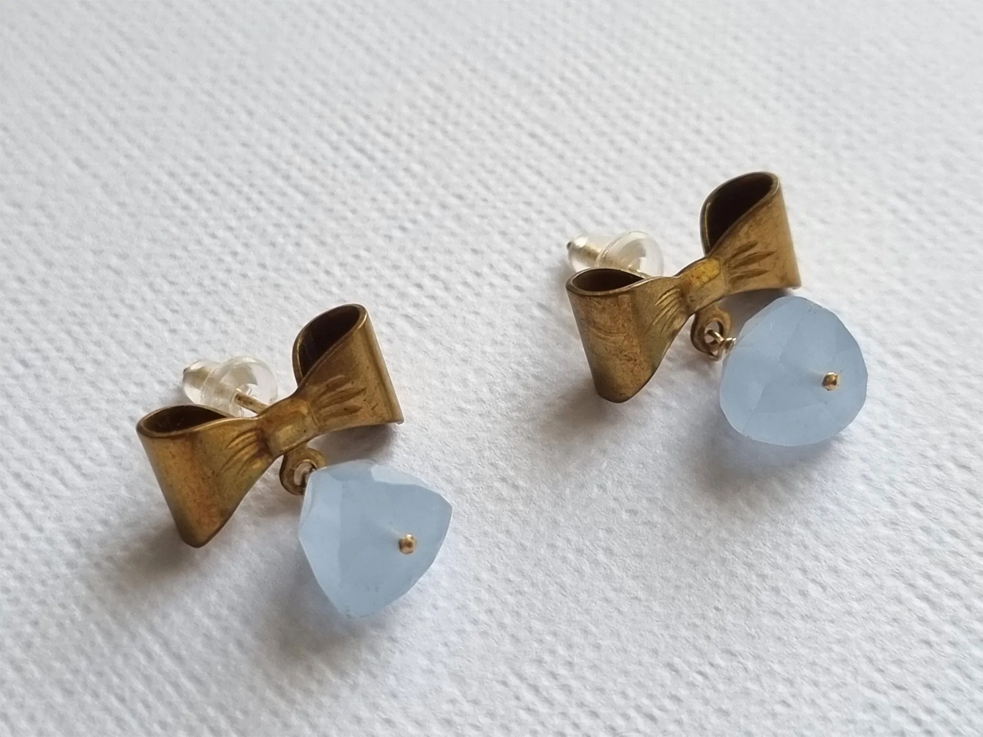 Gretel - petite blue earrings