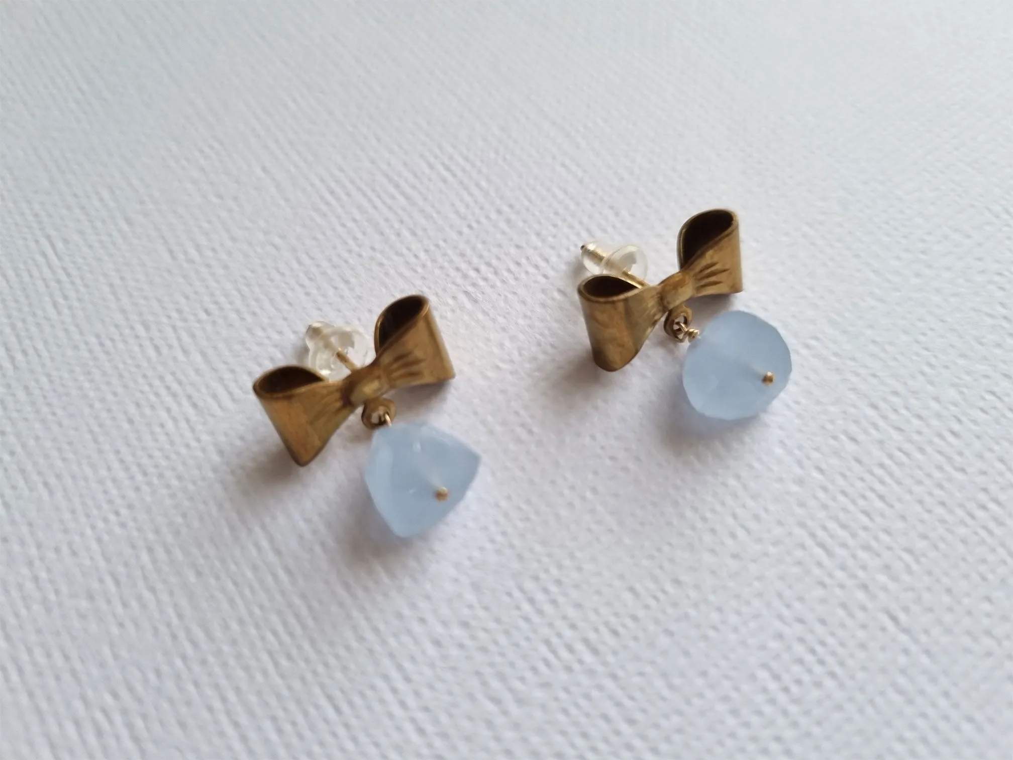 Gretel - petite blue earrings