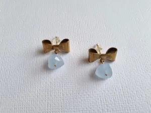 Gretel - petite blue earrings