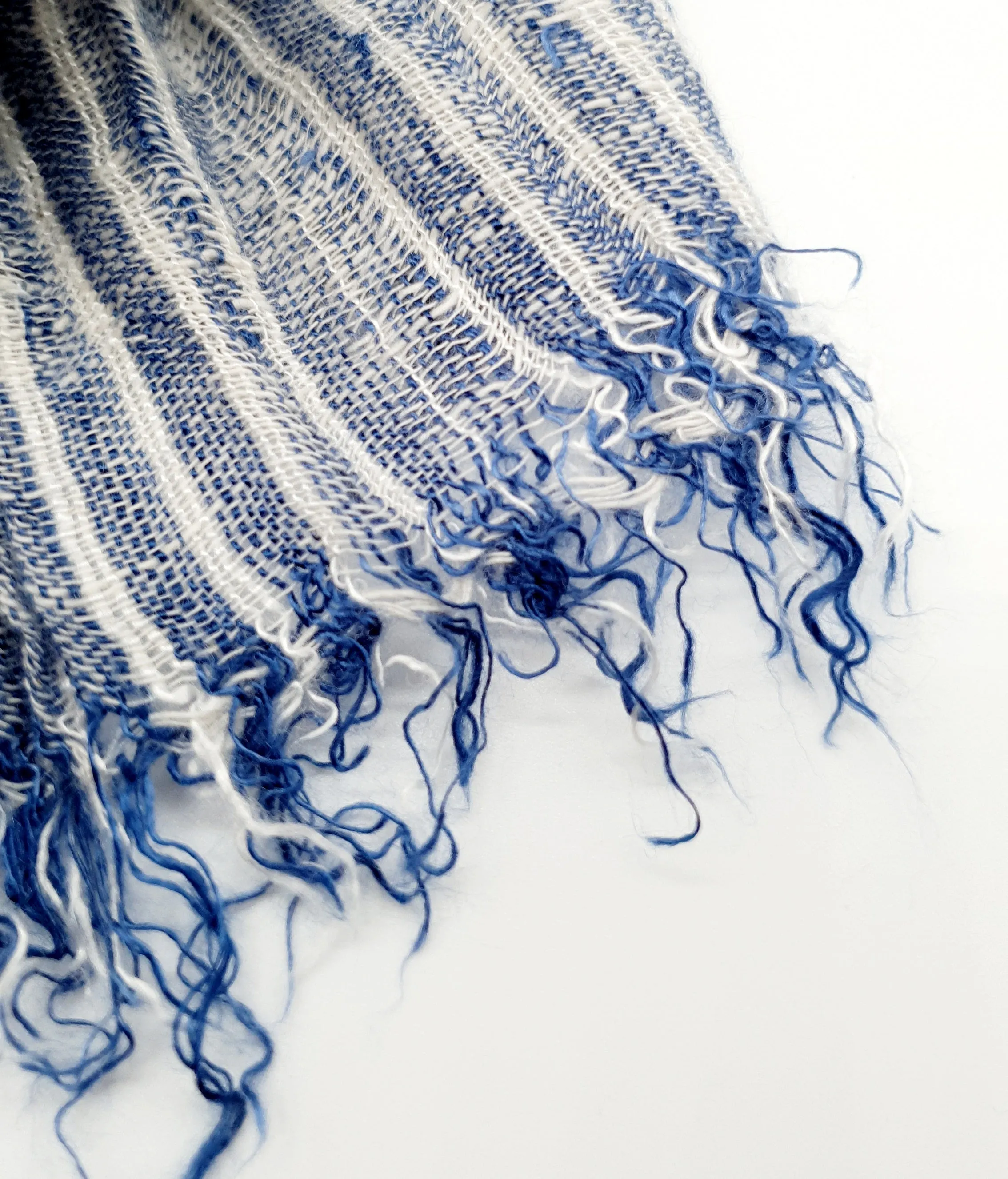 Grimaud Scarf Pinstripe Grey