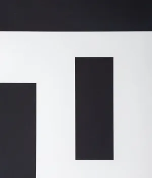 GUIDO MOLINARI "NOIR/BLANC" SCREENPRINT, 1956