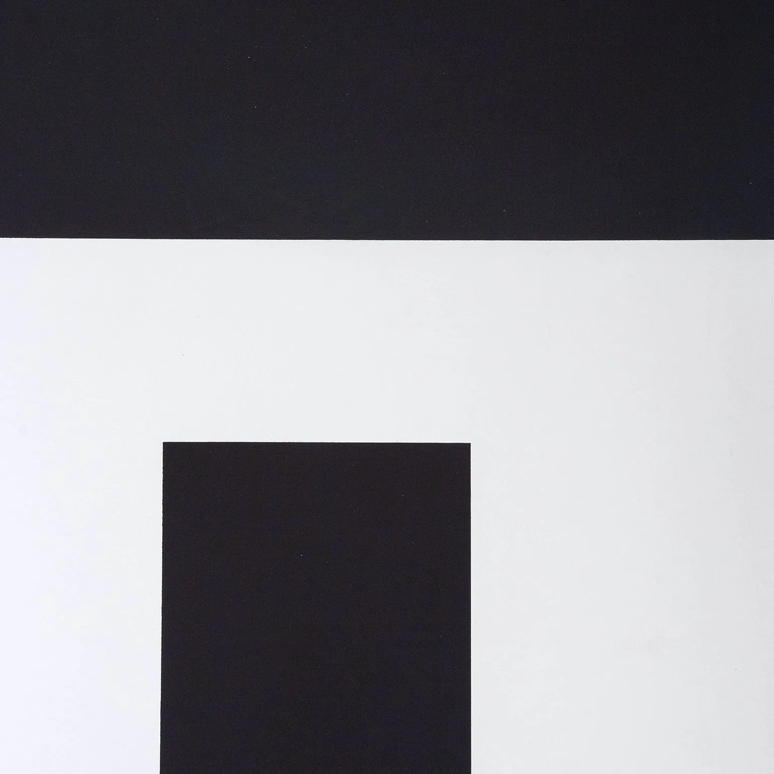 GUIDO MOLINARI "NOIR/BLANC" SCREENPRINT, 1956