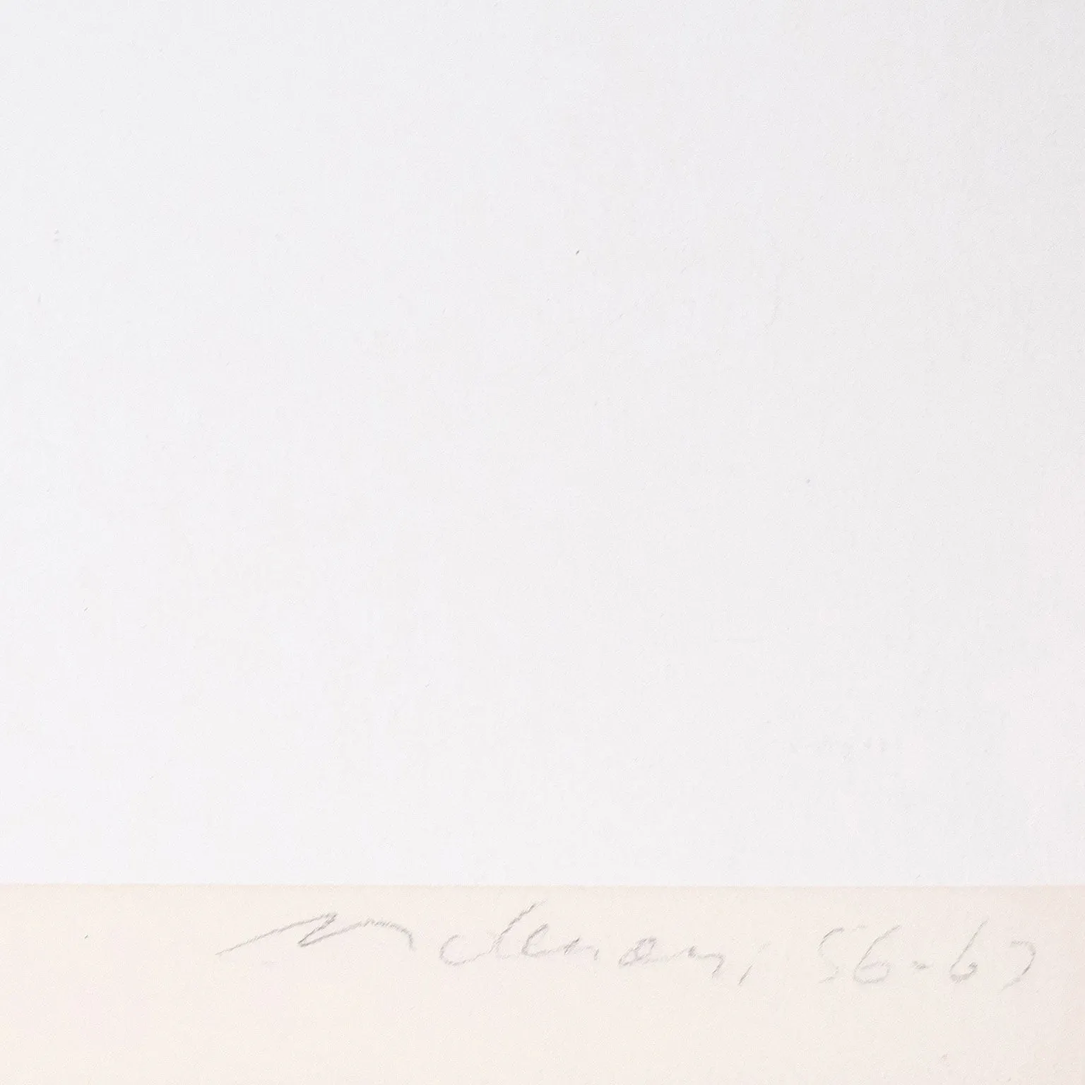 GUIDO MOLINARI "NOIR/BLANC" SCREENPRINT, 1956