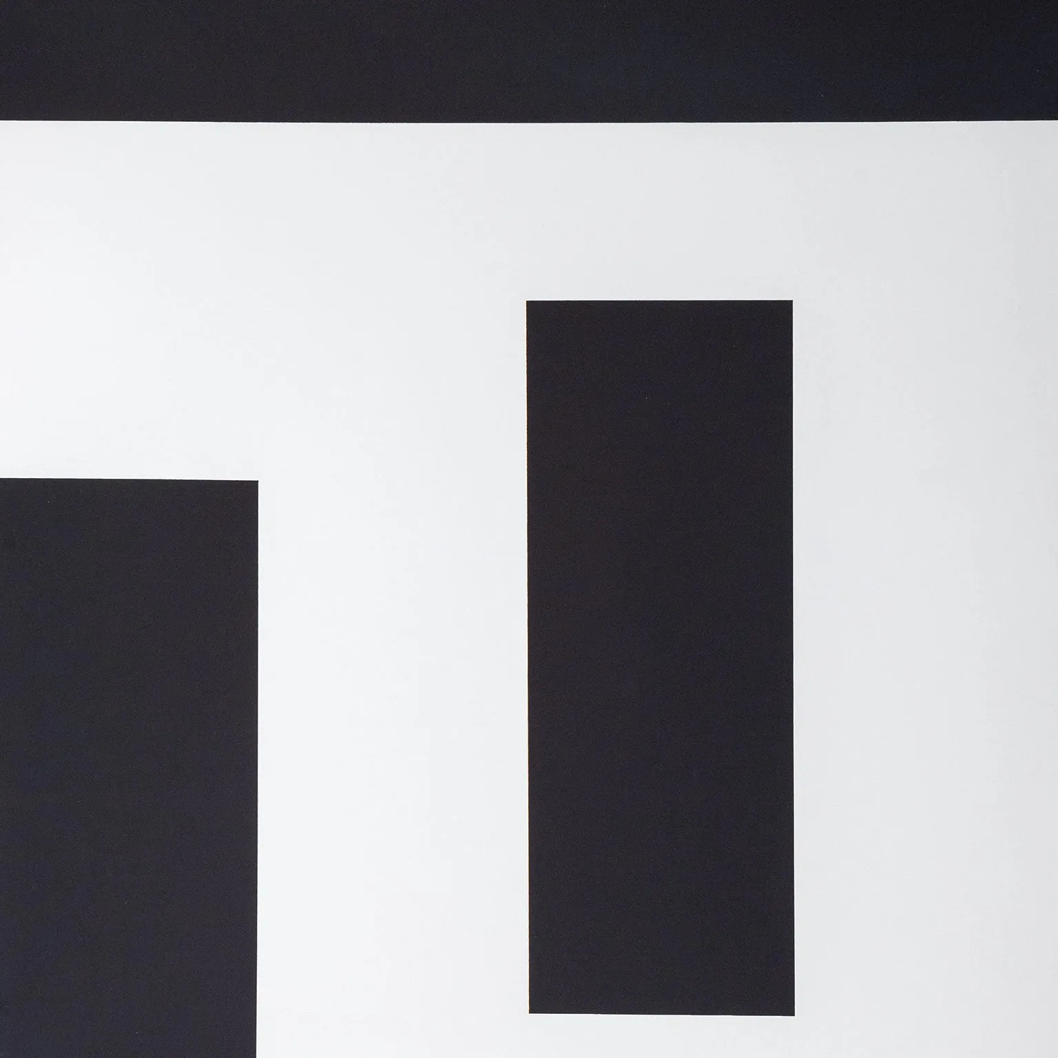 GUIDO MOLINARI "NOIR/BLANC" SCREENPRINT, 1956