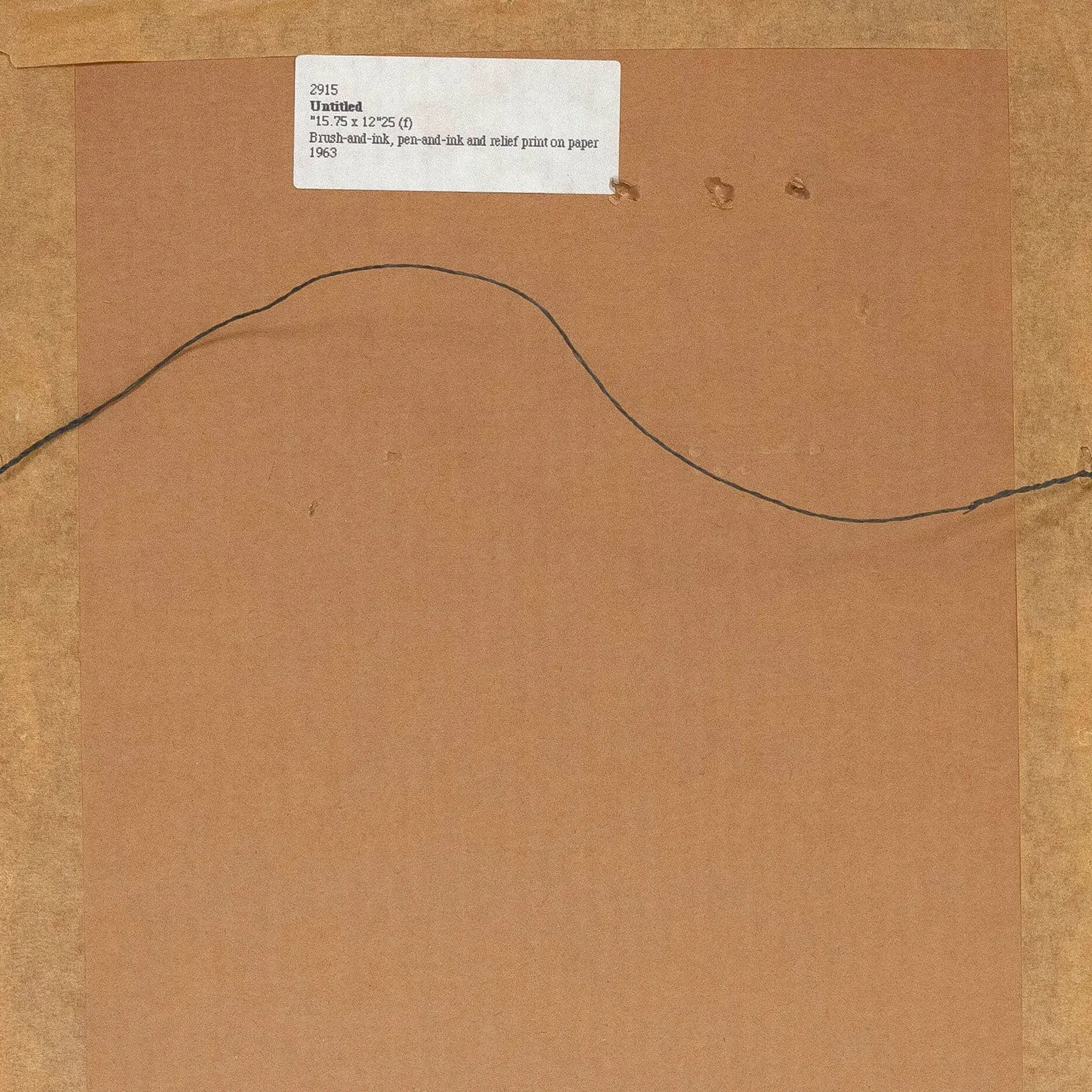 HAROLD TOWN "DINING ROOM DRAWINGS" TRIPTYCH, 1961