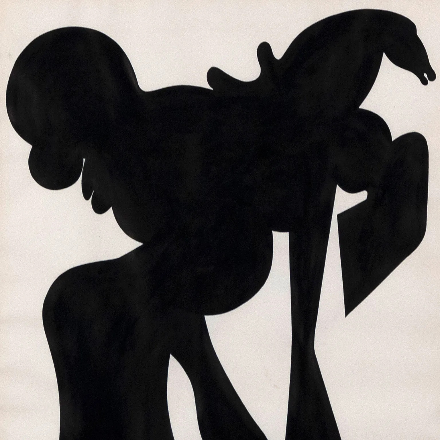 HAROLD TOWN "TOY HORSE FRIESIAN" 1979