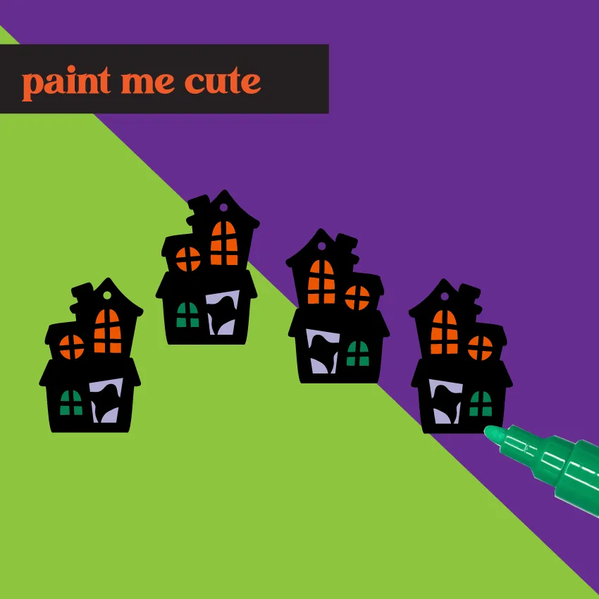 Haunted Haus! 3 Pair Set