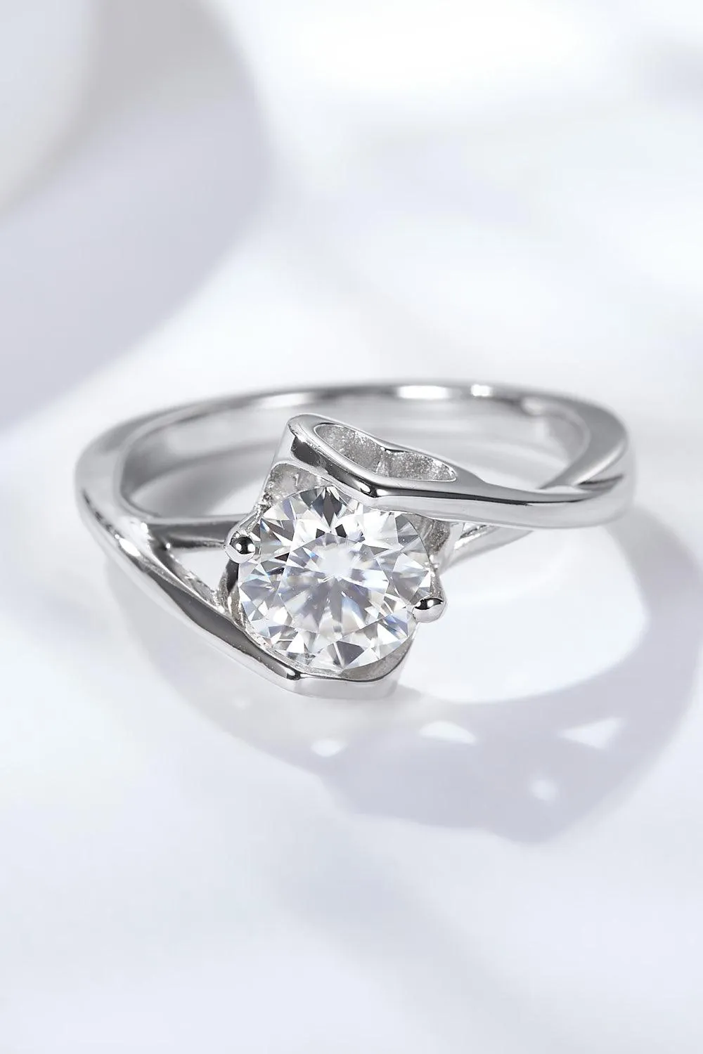 Hazel Blues® | Get What You Need 1 Carat Moissanite Ring
