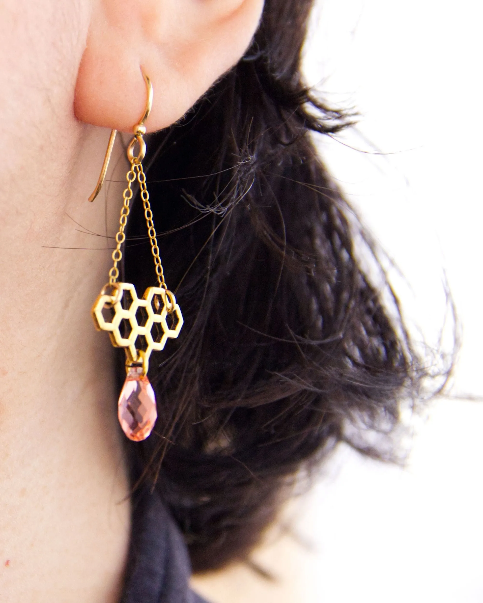 Honeycomb Earrings