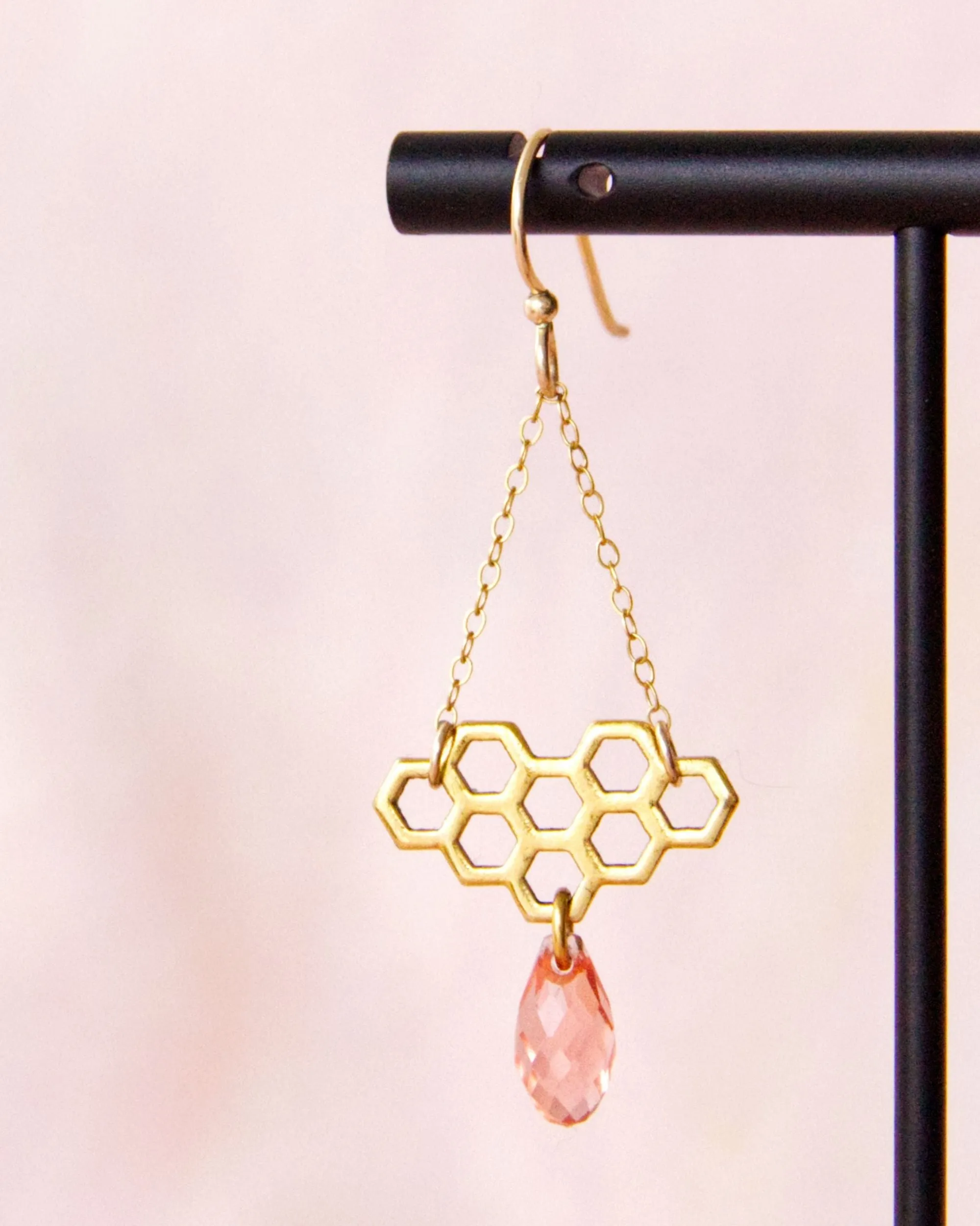 Honeycomb Earrings