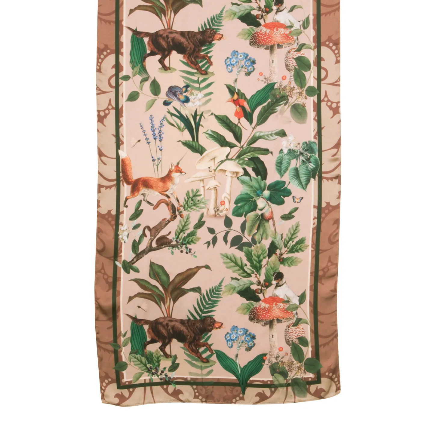 Into The Woods Oblong Scarf - Blush Sand