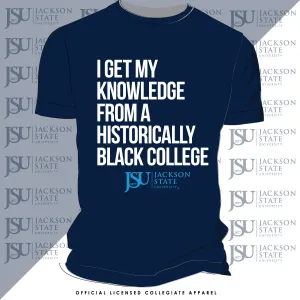 Jackson St. | KNOWLEDGE Navy Unisex Tees -Z-