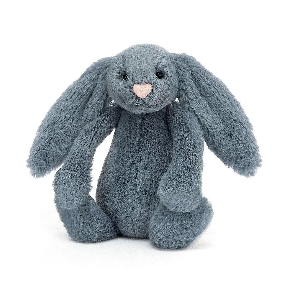 Jellycat Dusky Blue Bashful Bunny