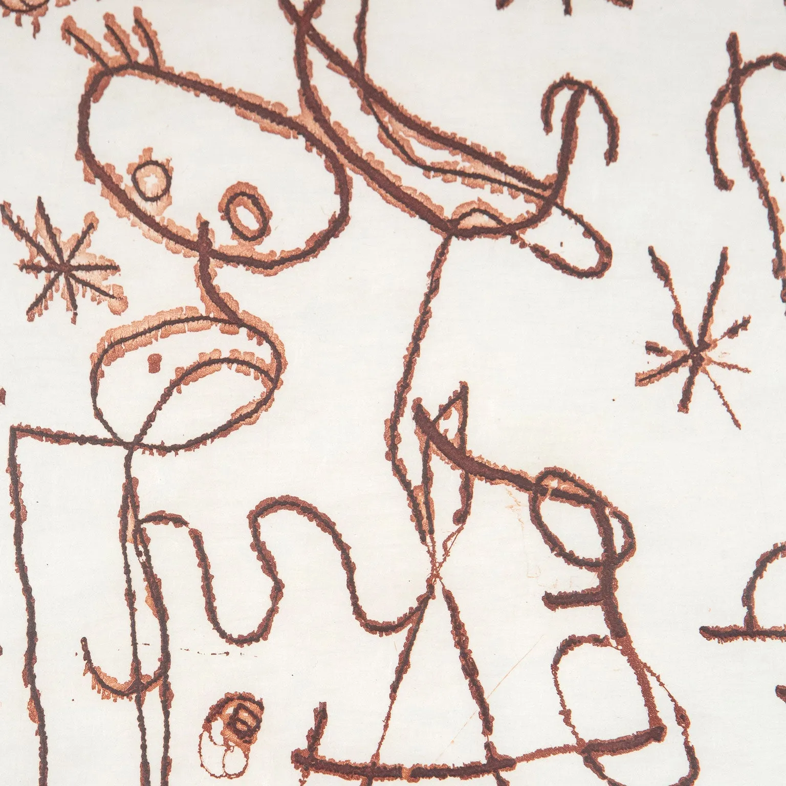 JOAN MIRO "PAROLES PEINTES III" ETCHING, 1967