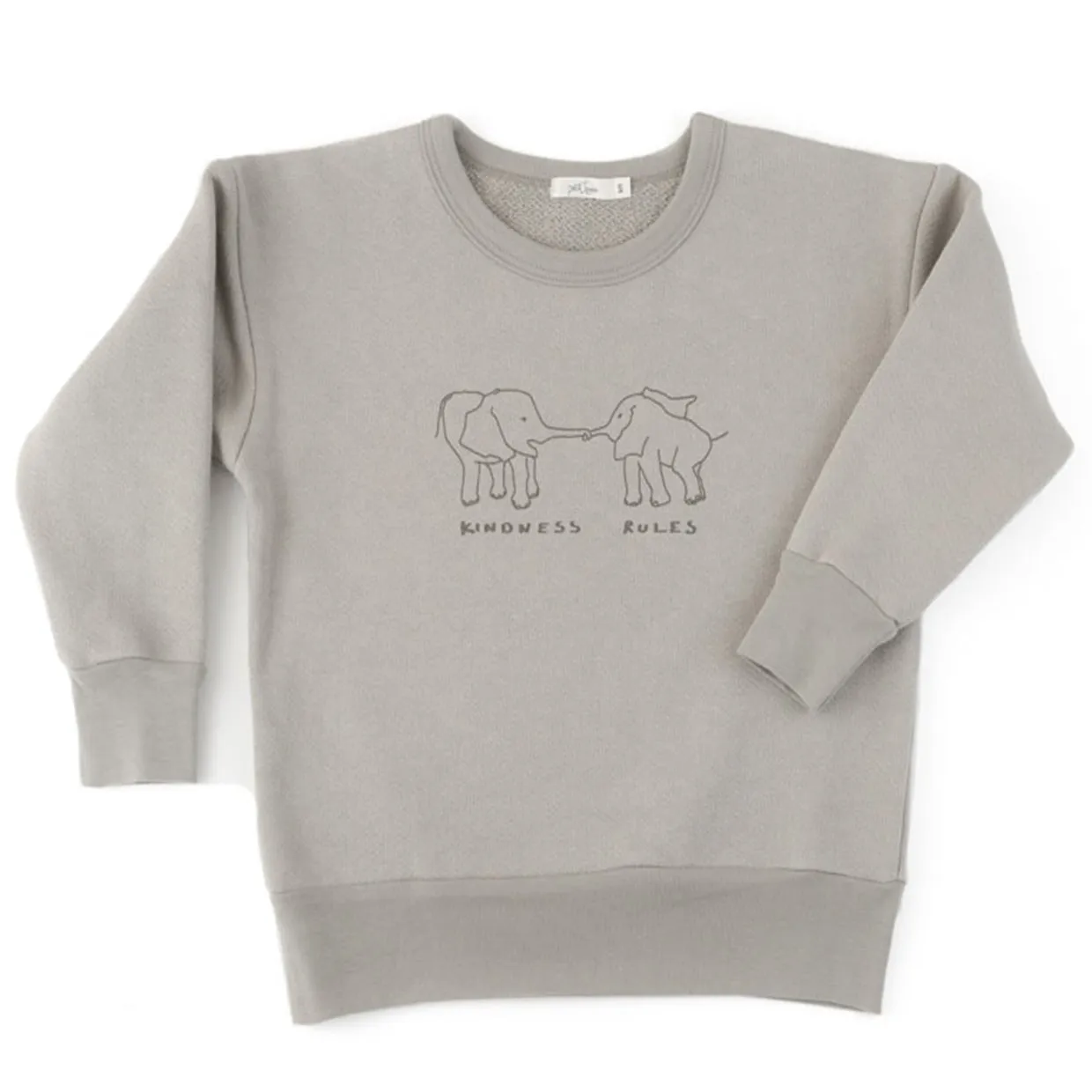 'kindness rules' pullover