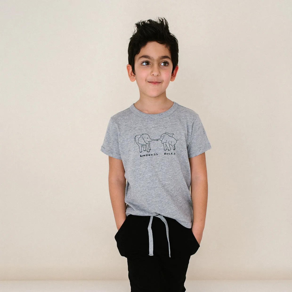 'kindness rules' tee