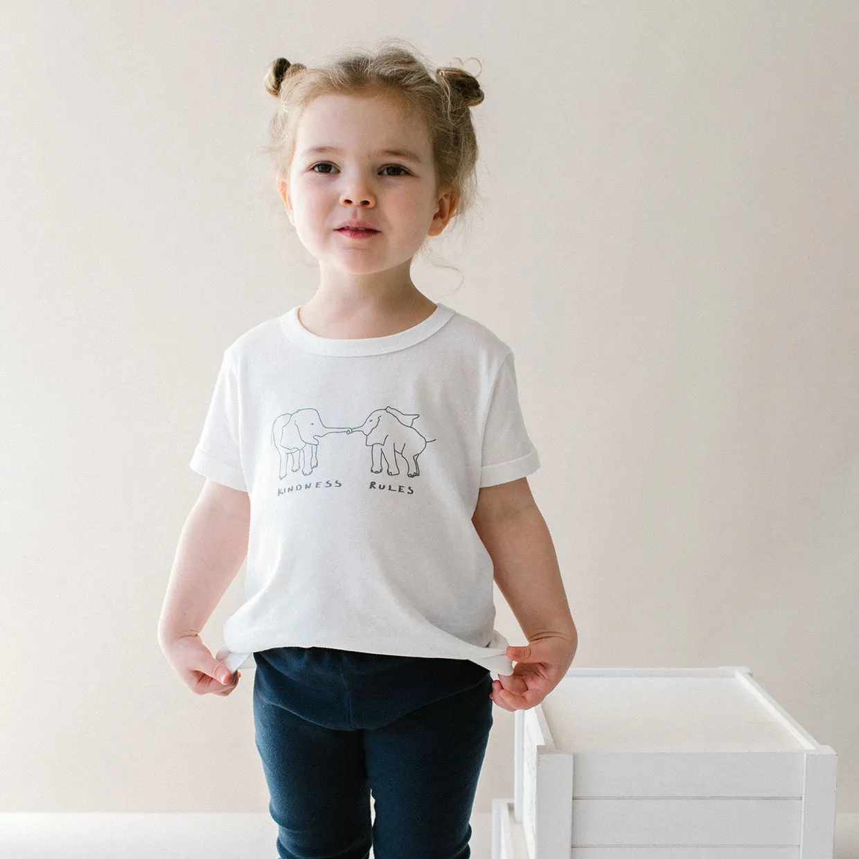 'kindness rules' tee
