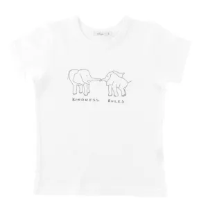 'kindness rules' tee
