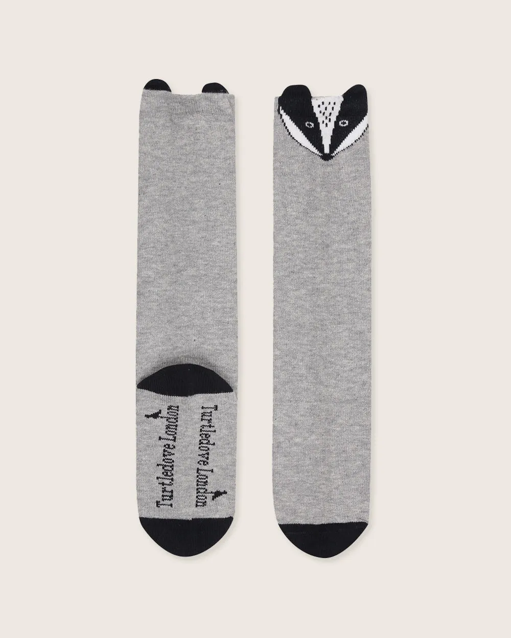 Knee High Character Badger Socks