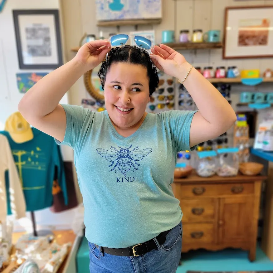 Ladies Bee Kind V-neck