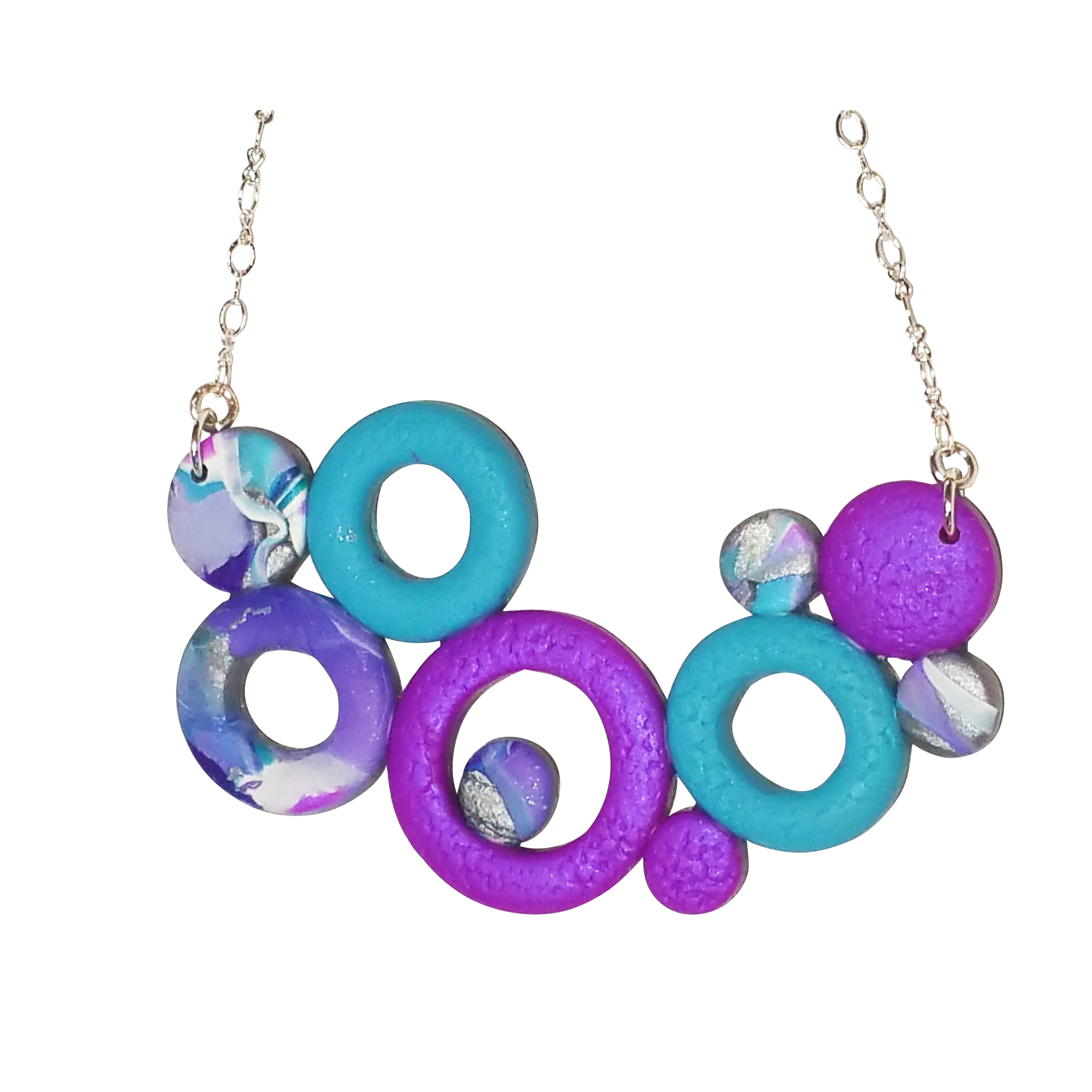 Large Bubbles Necklace - Hope