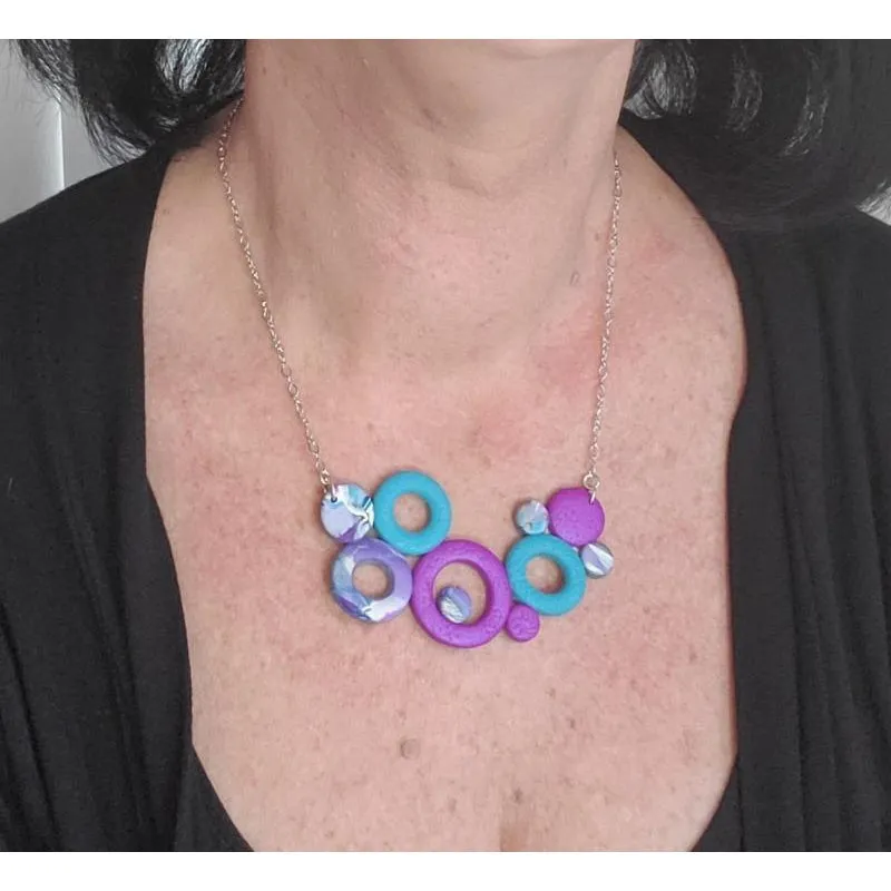 Large Bubbles Necklace - Hope